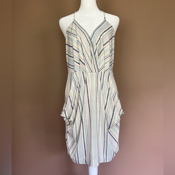 BCBGeneration Dresses & Skirts - {BCBGeneration} Pastel Striped Sleeveless Mini Dress - Women's Medium